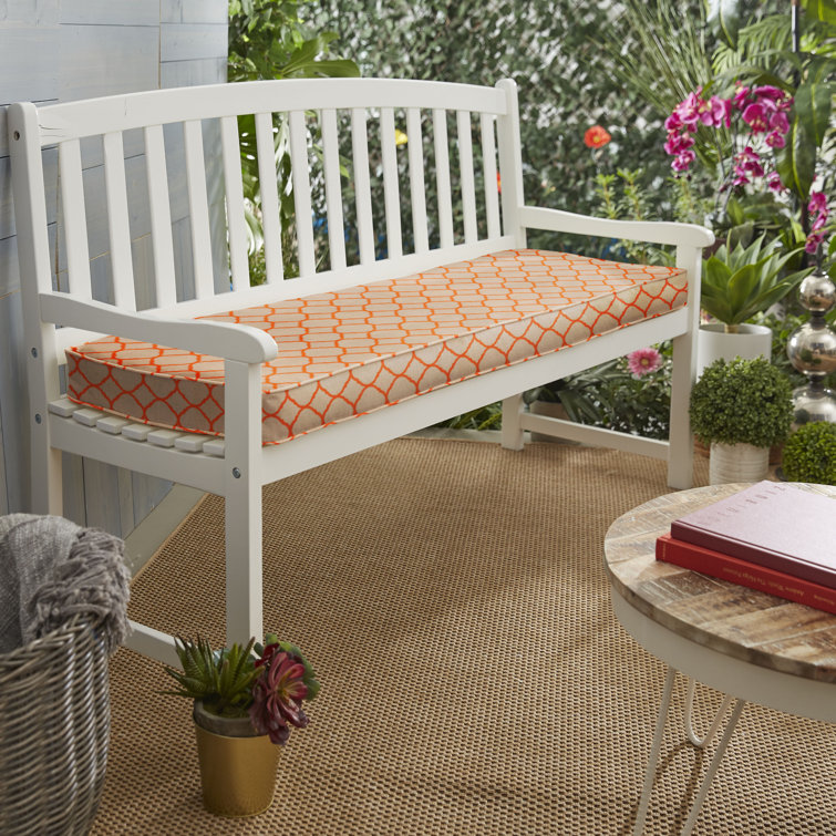 Outdoor bench cushions sunbrella hotsell